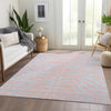 Piper Looms Mayfield Animal Print AMF1043 Pink Machine Washable Area Rug Lifestyle Image Feature