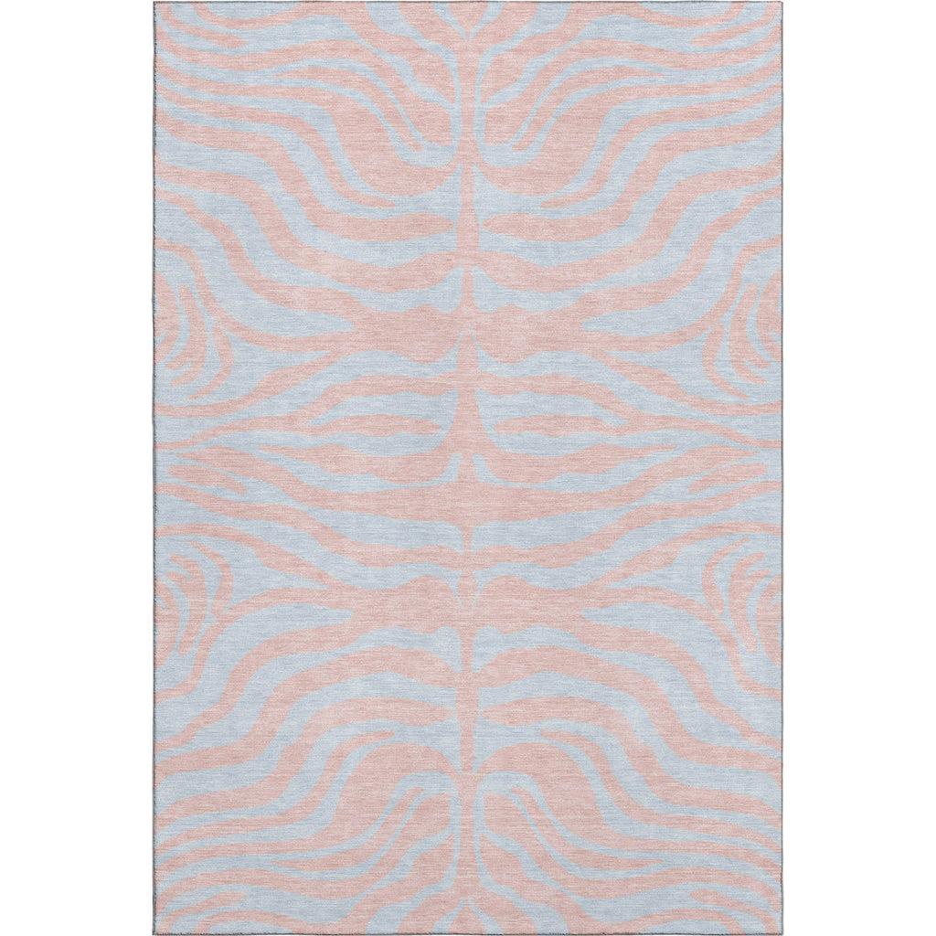 Piper Looms Mayfield Animal Print AMF1043 Pink Machine Washable Area Rug main image