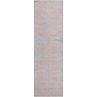 Piper Looms Mayfield Animal Print AMF1043 Pink Machine Washable Area Rug Runner Main Image