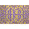 Piper Looms Mayfield Animal Print AMF1043 Purple Machine Washable Area Rug Scatter Main Image
