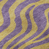 Piper Looms Mayfield Animal Print AMF1043 Purple Machine Washable Area Rug Swatch Image
