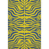 Piper Looms Mayfield Animal Print AMF1043 Yellow Machine Washable Area Rug main image