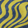 Piper Looms Mayfield Animal Print AMF1043 Yellow Machine Washable Area Rug Swatch Image