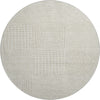 Piper Looms Mayfield Geometric AMF1044 Beige Machine Washable Area Rug Round Main Image