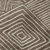 Piper Looms Mayfield Geometric AMF1044 Brown Machine Washable Area Rug Swatch Image