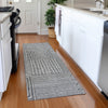 Piper Looms Mayfield Geometric AMF1044 Charcoal Machine Washable Area Rug Runner Lifestyle Image Feature