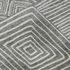 Piper Looms Mayfield Geometric AMF1044 Charcoal Machine Washable Area Rug Swatch Image