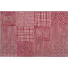 Piper Looms Mayfield Geometric AMF1044 Garnet Machine Washable Area Rug Scatter Main Image
