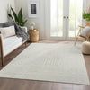 Piper Looms Mayfield Geometric AMF1044 Ivory Machine Washable Area Rug Lifestyle Image Feature