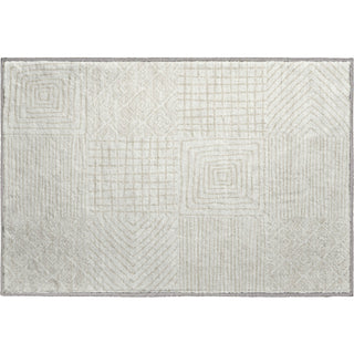 Piper Looms Mayfield Geometric AMF1044 Ivory Machine Washable Area Rug Scatter Main Image