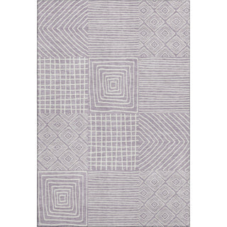 Piper Looms Mayfield Geometric AMF1044 Lavender Machine Washable Area Rug main image