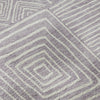 Piper Looms Mayfield Geometric AMF1044 Lavender Machine Washable Area Rug Swatch Image