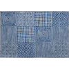 Piper Looms Mayfield Geometric AMF1044 Navy Machine Washable Area Rug Scatter Main Image