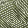 Piper Looms Mayfield Geometric AMF1044 Olive Machine Washable Area Rug Swatch Image