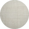 Piper Looms Mayfield Geometric AMF1045 Beige Machine Washable Area Rug Round Main Image