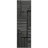 Piper Looms Mayfield Geometric AMF1045 Black Machine Washable Area Rug Runner Main Image