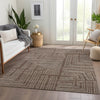 Piper Looms Mayfield Geometric AMF1045 Brown Machine Washable Area Rug Lifestyle Image Feature