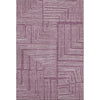 Piper Looms Mayfield Geometric AMF1045 Eggplant Machine Washable Area Rug main image