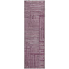 Piper Looms Mayfield Geometric AMF1045 Eggplant Machine Washable Area Rug Runner Main Image