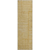 Piper Looms Mayfield Geometric AMF1045 Gold Machine Washable Area Rug Runner Main Image