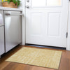 Piper Looms Mayfield Geometric AMF1045 Gold Machine Washable Area Rug Scatter Lifestyle Image Feature