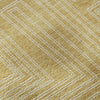Piper Looms Mayfield Geometric AMF1045 Gold Machine Washable Area Rug Swatch Image