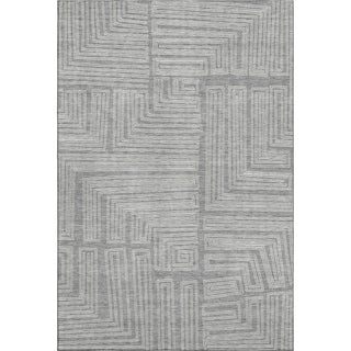 Piper Looms Mayfield Geometric AMF1045 Gray Machine Washable Area Rug main image