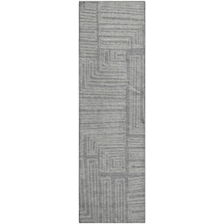 Piper Looms Mayfield Geometric AMF1045 Gray Machine Washable Area Rug Runner Main Image