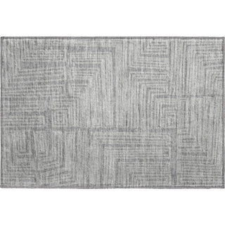 Piper Looms Mayfield Geometric AMF1045 Gray Machine Washable Area Rug Scatter Main Image