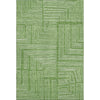 Piper Looms Mayfield Geometric AMF1045 Green Machine Washable Area Rug main image