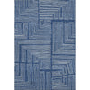 Piper Looms Mayfield Geometric AMF1045 Navy Machine Washable Area Rug main image