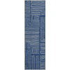 Piper Looms Mayfield Geometric AMF1045 Navy Machine Washable Area Rug Runner Main Image