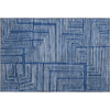 Piper Looms Mayfield Geometric AMF1045 Navy Machine Washable Area Rug Scatter Main Image