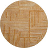 Piper Looms Mayfield Geometric AMF1045 Paprika Machine Washable Area Rug Round Main Image