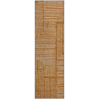 Piper Looms Mayfield Geometric AMF1045 Paprika Machine Washable Area Rug Runner Main Image