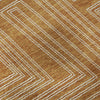 Piper Looms Mayfield Geometric AMF1045 Paprika Machine Washable Area Rug Swatch Image