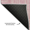 Piper Looms Mayfield Geometric AMF1045 Pink Machine Washable Area Rug Backing Image