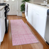 Piper Looms Mayfield Geometric AMF1045 Pink Machine Washable Area Rug Runner Lifestyle Image Feature