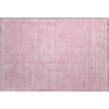 Piper Looms Mayfield Geometric AMF1045 Pink Machine Washable Area Rug Scatter Main Image