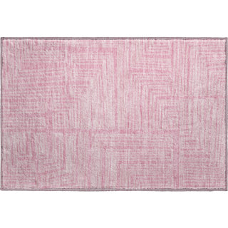 Piper Looms Mayfield Geometric AMF1045 Pink Machine Washable Area Rug Scatter Main Image