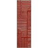 Piper Looms Mayfield Geometric AMF1045 Red Machine Washable Area Rug Runner Main Image