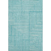 Piper Looms Mayfield Geometric AMF1045 Turquoise Machine Washable Area Rug main image