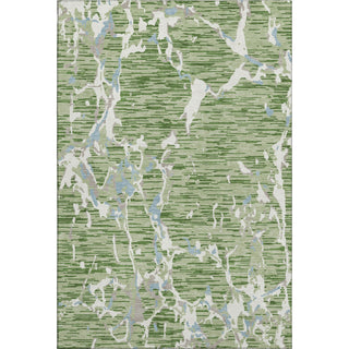 Piper Looms Mayfield Stripes AMF1046 Aloe Machine Washable Area Rug main image