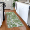 Piper Looms Mayfield Stripes AMF1046 Aloe Machine Washable Area Rug Runner Lifestyle Image Feature