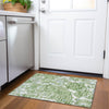 Piper Looms Mayfield Stripes AMF1046 Aloe Machine Washable Area Rug Scatter Lifestyle Image Feature