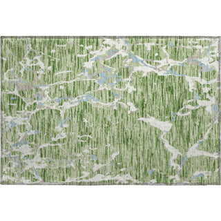 Piper Looms Mayfield Stripes AMF1046 Aloe Machine Washable Area Rug Scatter Main Image