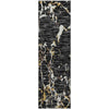 Piper Looms Mayfield Stripes AMF1046 Black Machine Washable Area Rug Runner Main Image