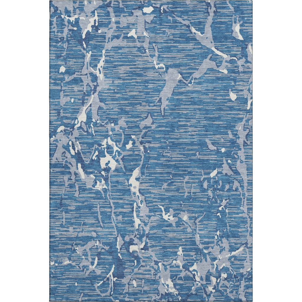 Piper Looms Mayfield Stripes AMF1046 Blue Machine Washable Area Rug main image