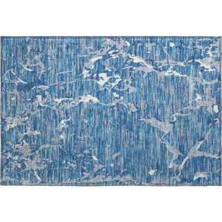 Piper Looms Mayfield Stripes AMF1046 Blue Machine Washable Area Rug Scatter Main Image
