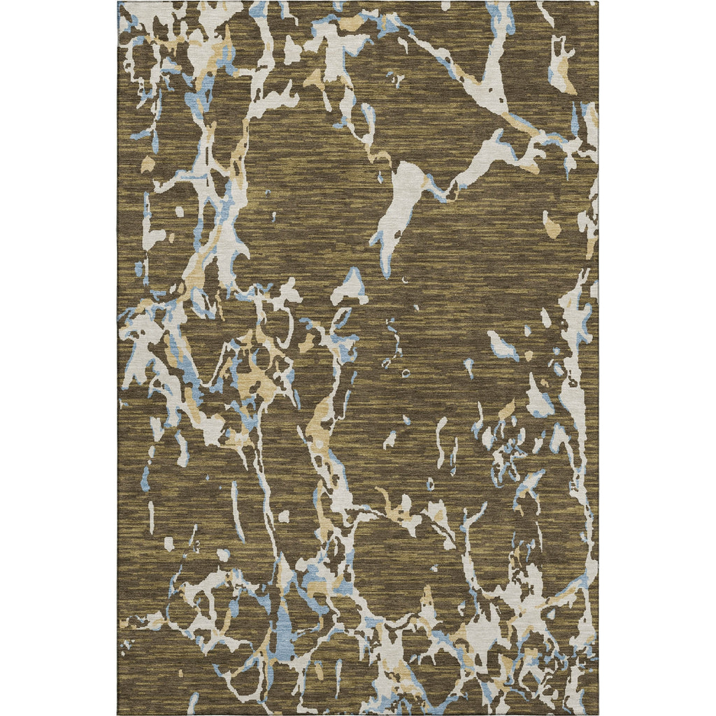 Piper Looms Mayfield Stripes AMF1046 Coffee Machine Washable Area Rug main image